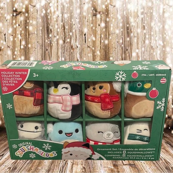 Squishmallows Holiday Squishmallows 4 222 Holiday Winter Plush